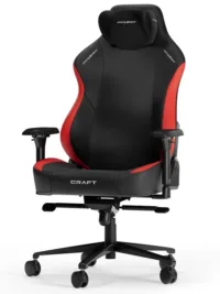 DXRacer CRAFT L Black & Red EPU Leder - Image 3