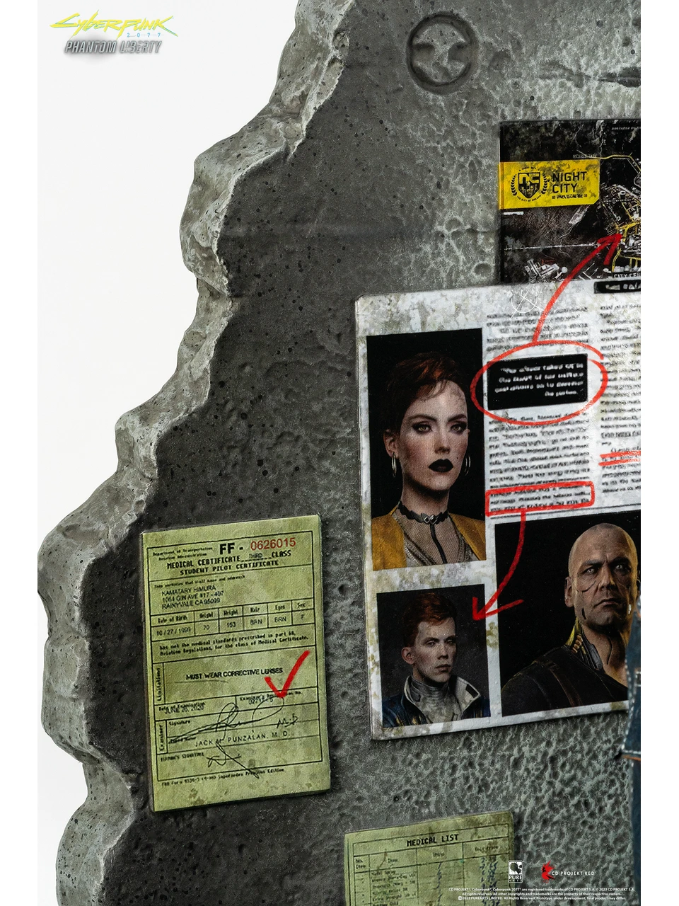Cyberpunk 2077 – Solomon Reed Statue Maßstab 1:4