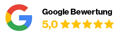 Google Logo 5 Sterne Bewertung